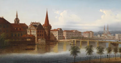 Blick auf Luzern, Schweiz